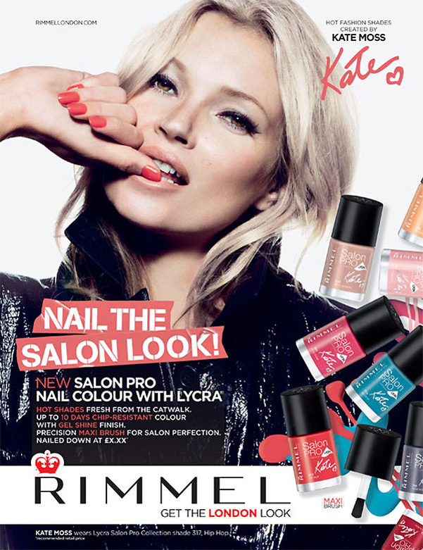 Kate Moss Rimmel Salon Pro